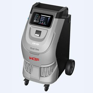 X549汽车空调冷媒回收加注机双系统R134a/1234yf制冷剂回收