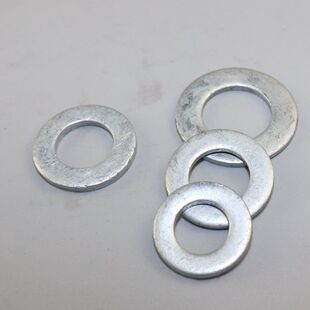 热镀锌平垫垫片垫圈 热浸锌平垫圈 加大平垫光伏电力平垫