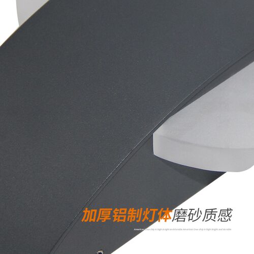 户外壁灯双头亚克力防水室外花园别墅围墙创意氛围阳台大门洗墙灯