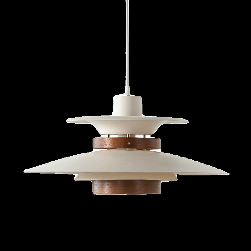 丹麦ph5餐厅吊灯日式侘寂风简约无主灯磁吸轨道吊灯飞碟吧台吊灯