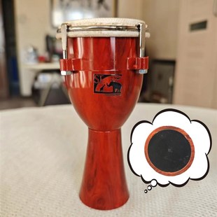 【非洲之星】全红手指鼓,用手指玩的非洲鼓,迷你小乐器可当沙锤
