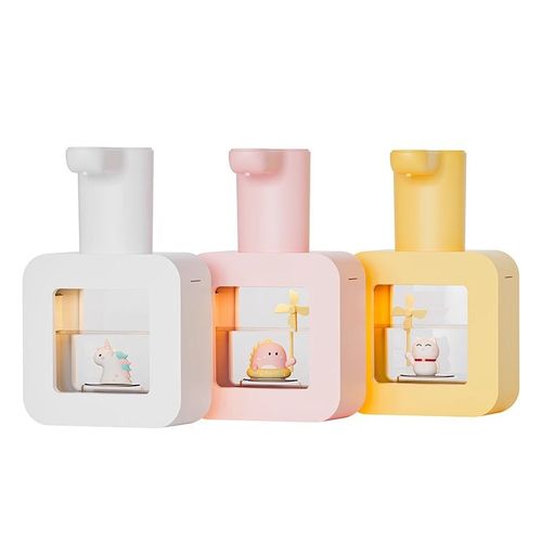 soip自动感应泡沫洗手液机电动起泡挂壁式儿童皂液器