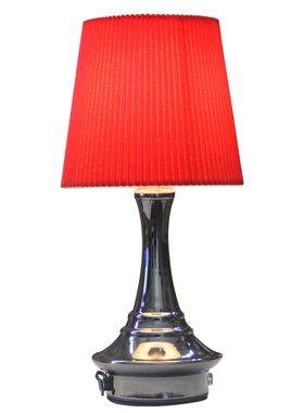 国风复古胡桃里红色桌灯酒吧led充电台灯怀旧触摸小夜灯餐桌氛围