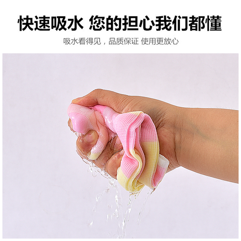 宝宝口水巾纯棉2525纱布手帕幼儿园小方巾儿童正方形面巾10条装