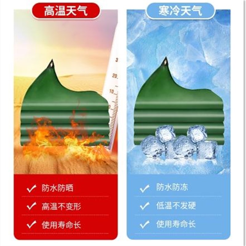 防火阻燃布加厚耐高温防雨布户外隔热养殖帆布防水篷布离火自灭