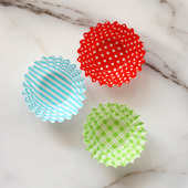 混色 日式 迷你尺寸 肉丸隔菜纸 可微波炉加热 便当分隔菜杯