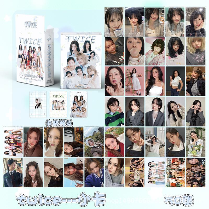 twice小卡林娜琏俞定延平井桃周子瑜小卡片自制LOMO卡拍立得周边