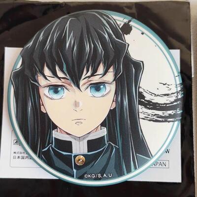 鬼灭之刃周边柱展系列半身吧唧 二次元谷子 时透无一郎 富冈义勇