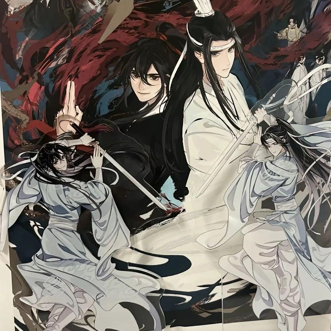 魔道祖师精致立牌摆件周边桌面装饰亚克力自制周边