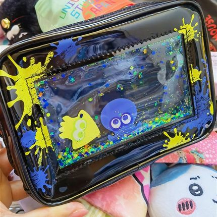 日单 Splatoon3斯普拉遁收纳包化妆包防水周边创意笔袋