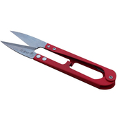 亿家行大号纱剪剪刀剪线头家用u型小弹簧剪工业裁缝尖剪子服装 剪