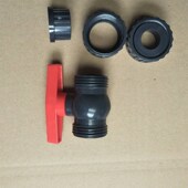 6375 球阀双活接球阀活接阀202532 UPVC球阀