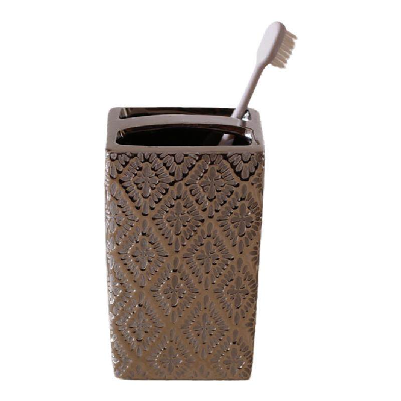 仿古陶瓷牙刷架欧式个性牙刷杯牙具座奢华复古风创意牙膏架牙刷座,家庭/个人清洁工具,牙刷架/牙具座,淘宝优惠券,粉丝福利购,淘宝优惠卷