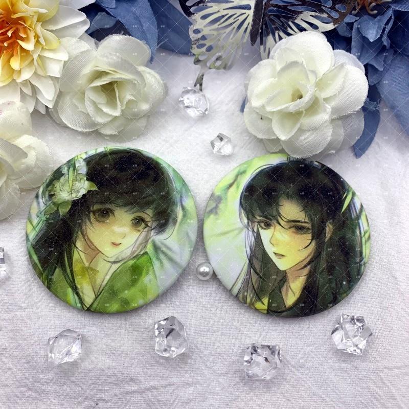 黑莲花攻略手册吧唧徽章马口铁材质凌妙妙慕声徽章礼品亚克力摆件