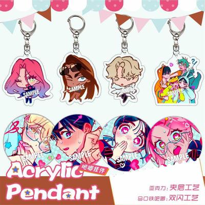 Alienstage异形舞台周边mizi ivan till sua亚克力挂件双闪徽章