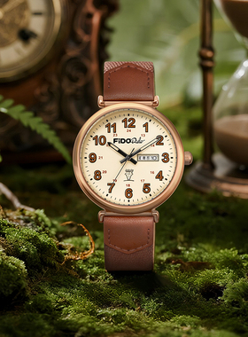 fidodio七喜小子手表男森林人Forester复古小众设计感高颜值简约