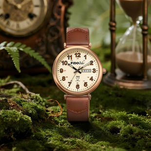fidodio七喜小子手表男森林人Forester复古小众设计感高颜值简约