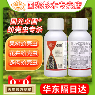 国光卓圃蚧壳虫杀虫剂介必治多肉月季发财树花卉柑橘紫薇果树农药
