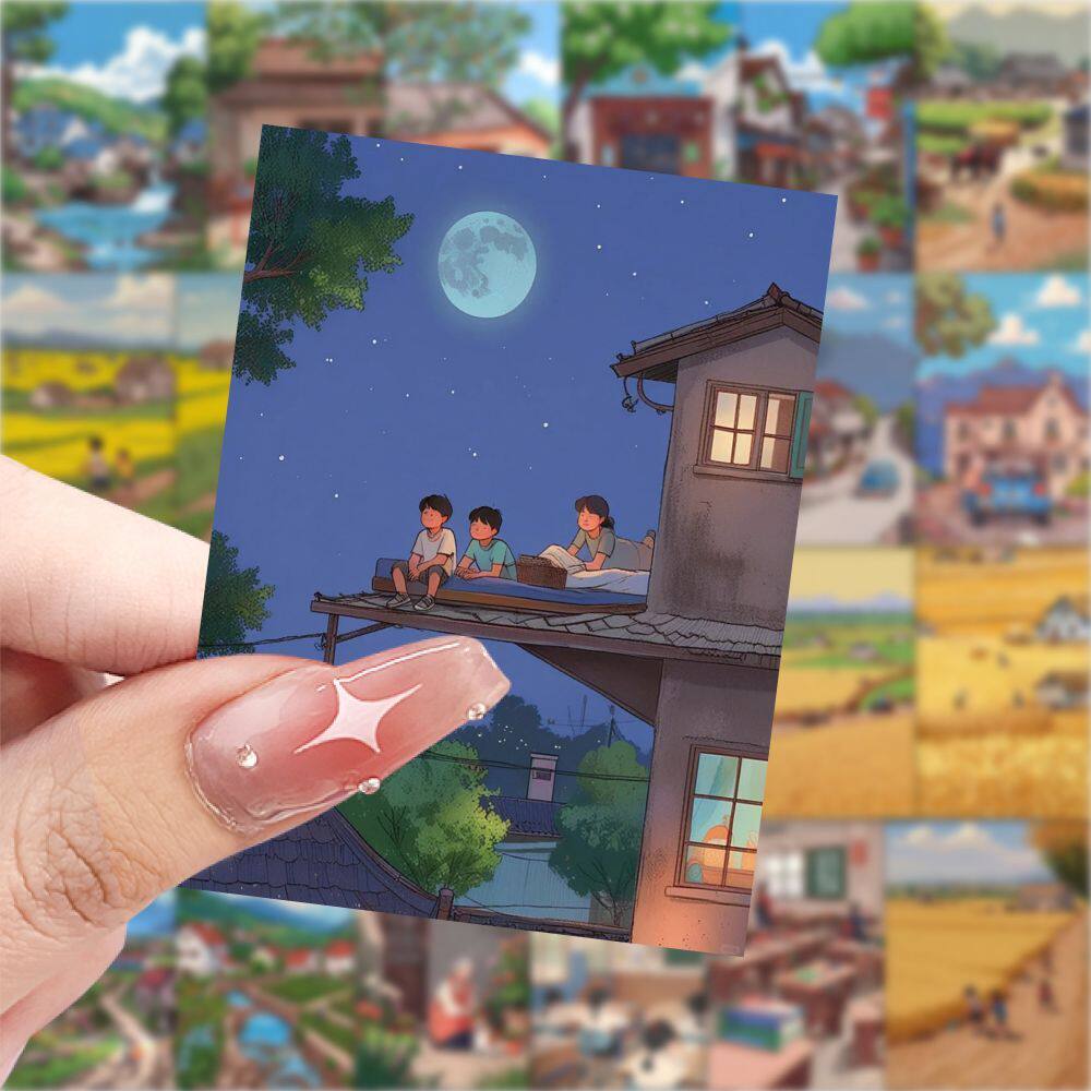 189张童年治愈插画贴纸个性周边diy手账装饰桌面手机壳防水贴画,文具电教/文化用品/商务用品,贴纸/立体贴纸,淘宝优惠券,粉丝福利购,淘宝优惠卷