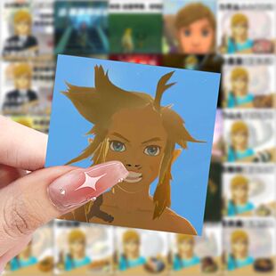 59塞尔达传说林克贴纸游戏周边装饰手机壳笔记本电脑防水贴画diy