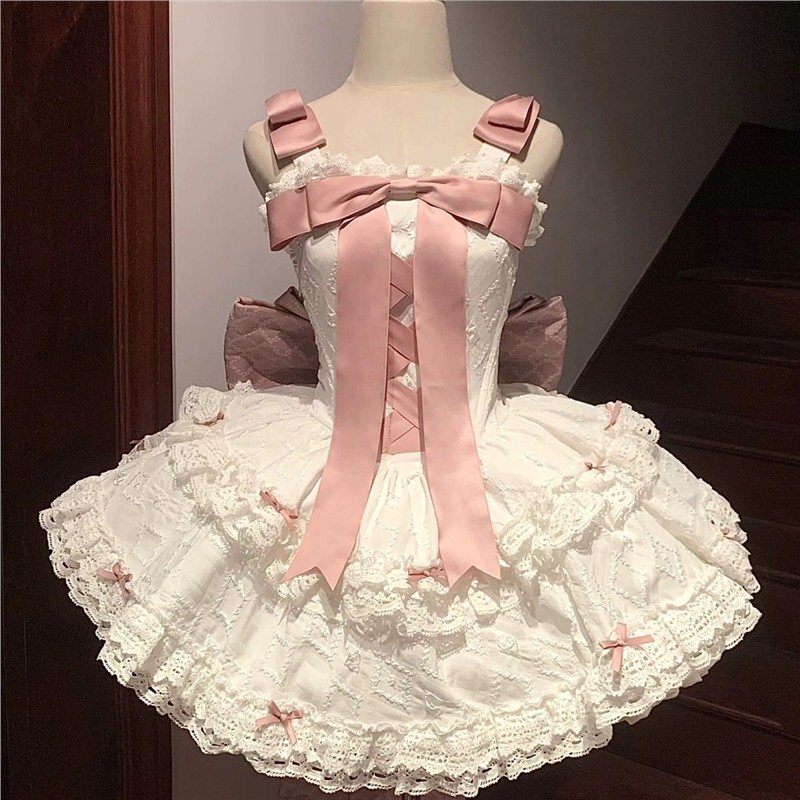 现货 紫色初恋缎带(宽丝带版)Lolita 沉睡梦境洋装洛丽塔jk连衣裙