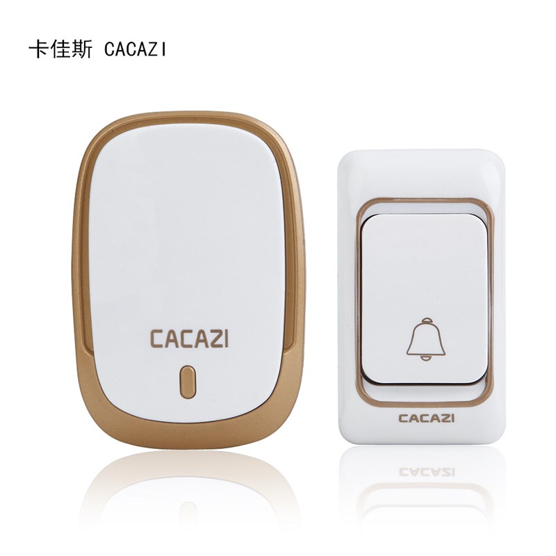 门铃无线家用智能电子门玲超远距离遥控别墅老人呼叫器一拖二拖一