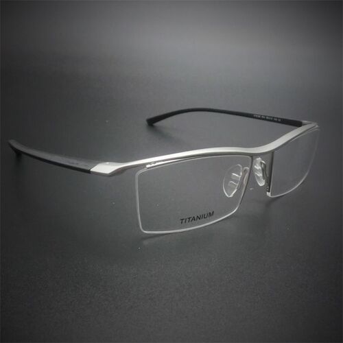 端眼镜 保时键款近视眼镜男超轻纯钛半框眼镜P8189眉线框运动镜