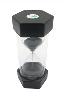 黑色沙漏 10/15秒1/3/10/30/60/120分钟计时器创意沙漏钟工艺礼品