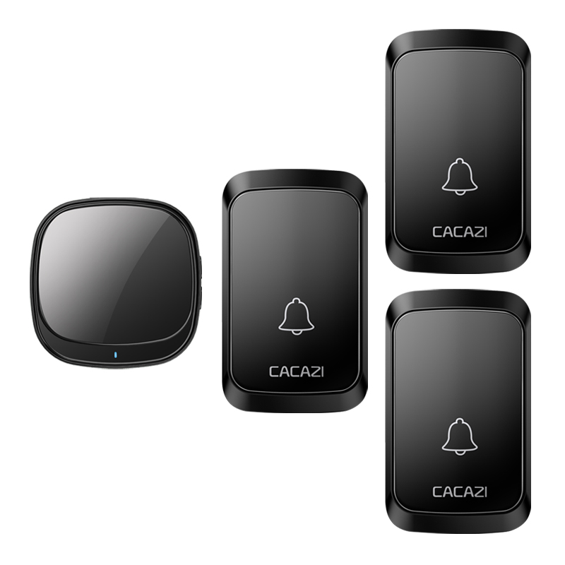 电子门铃无线家用智能超远距离遥控电池按钮三拖一老人呼叫器