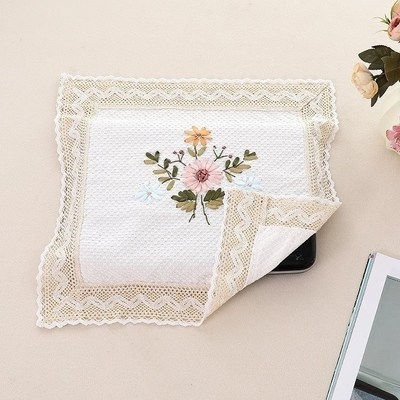 北欧隔脏防尘罩厨房小电器盖碗布罩盖巾防尘布防水烤箱防尘遮盖布