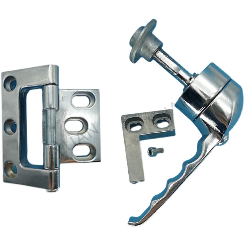 工业全自动小洗脱水洗机干洗机手动旋转门锁烘干机配件门铰链门柱