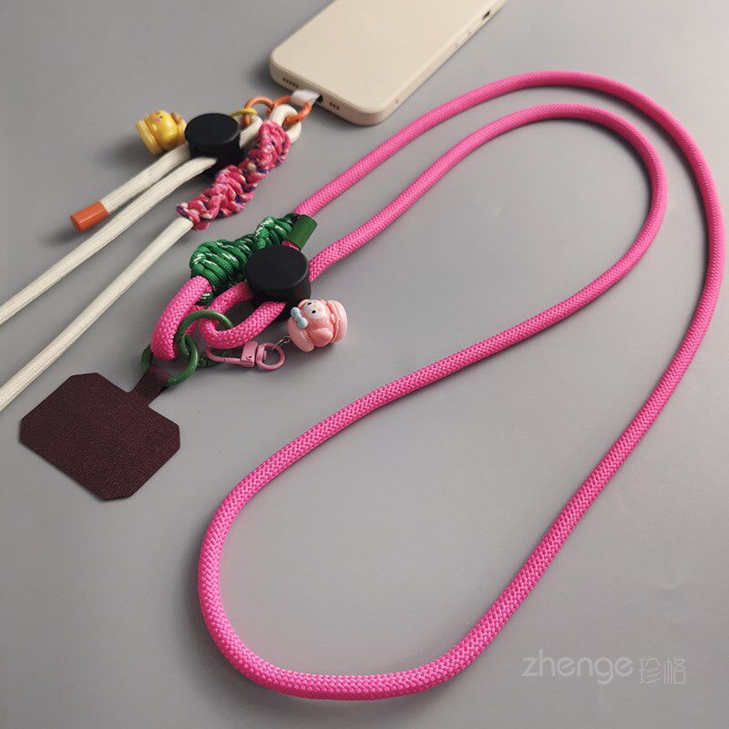 手机挂绳长款斜挎可肩背调节结实挂脖带子男女户外登山运动壳通用