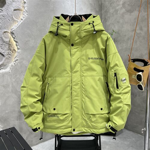 冲锋衣羽绒e服男女款冬季新款加厚保暖防寒服户外休闲情侣连帽外