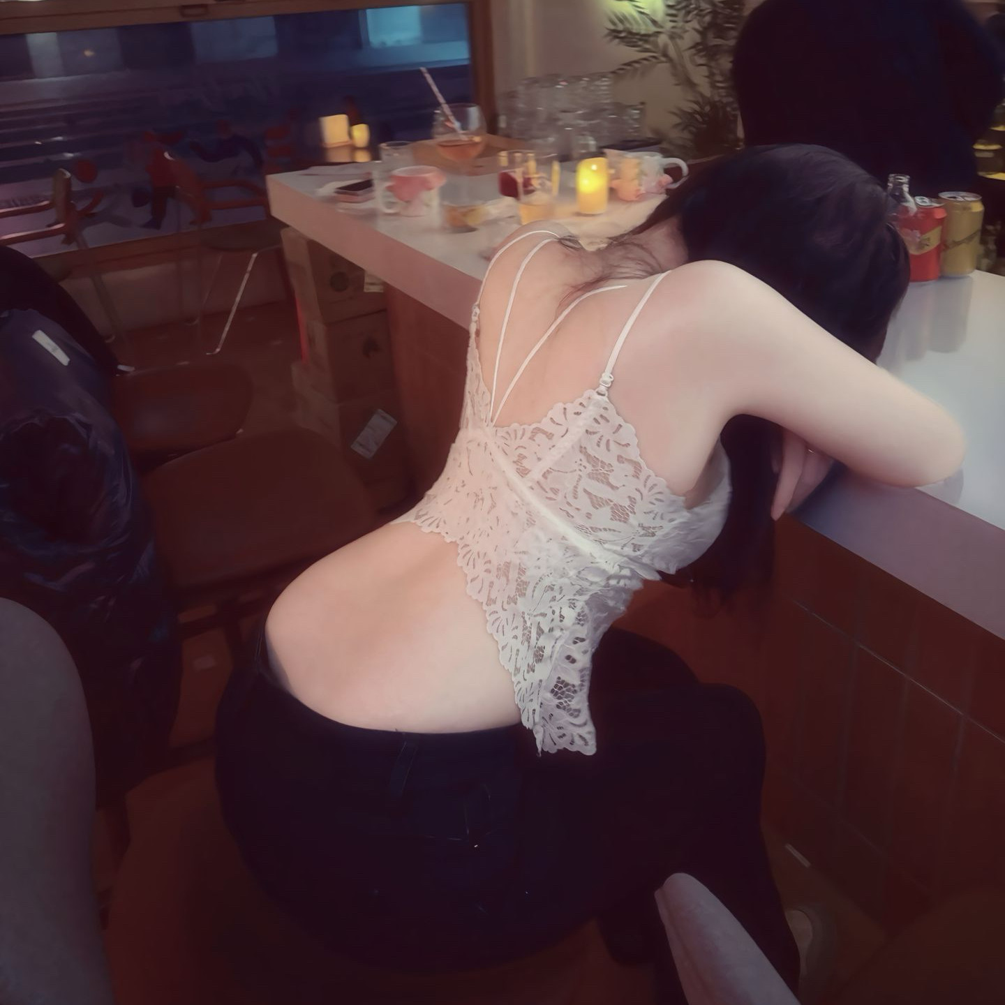 新款夏季透气2026外穿内搭款美背内衣性感蕾丝吊带背心女加厚胸垫