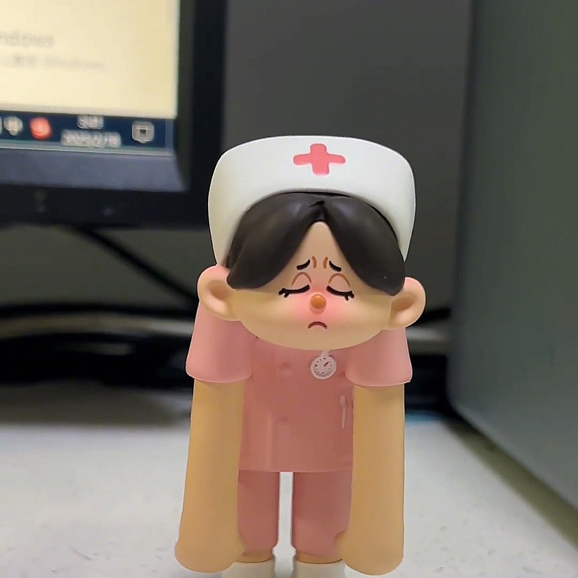 医mo医疗行业首套盲盒手办医mo医学打工人潮玩礼物医学人护士医生