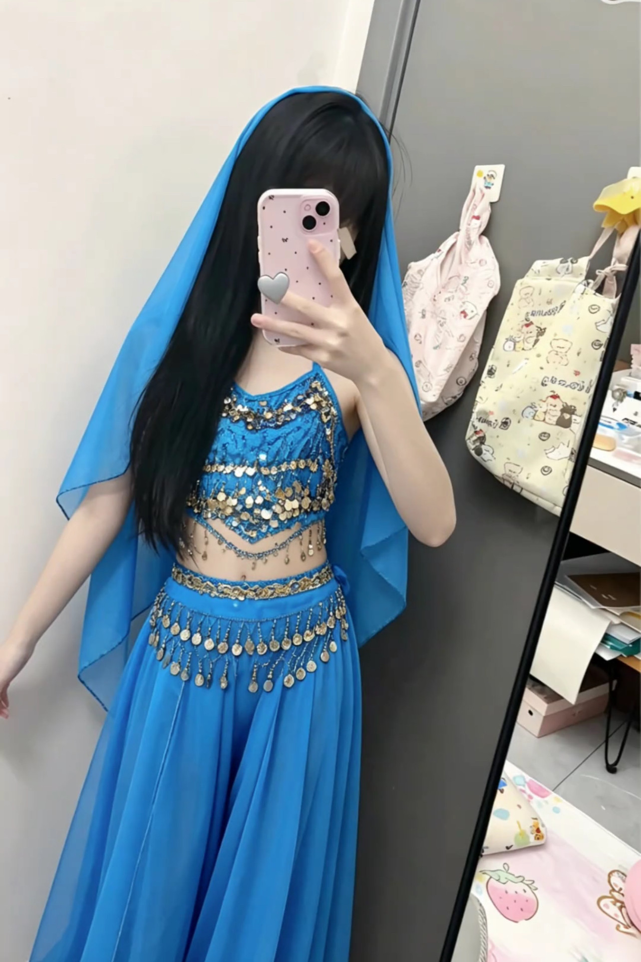 民族风新疆舞流苏新款2026跳舞服套装新款儿童舞蹈表演服装少儿