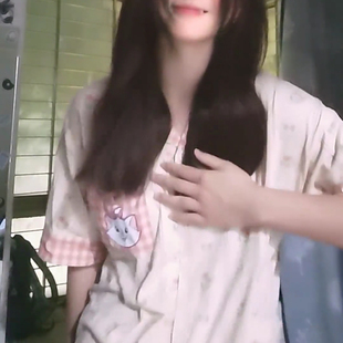甜美ins可爱KT猫睡衣女款春夏云朵棉短袖日系卡通学生家居服套装
