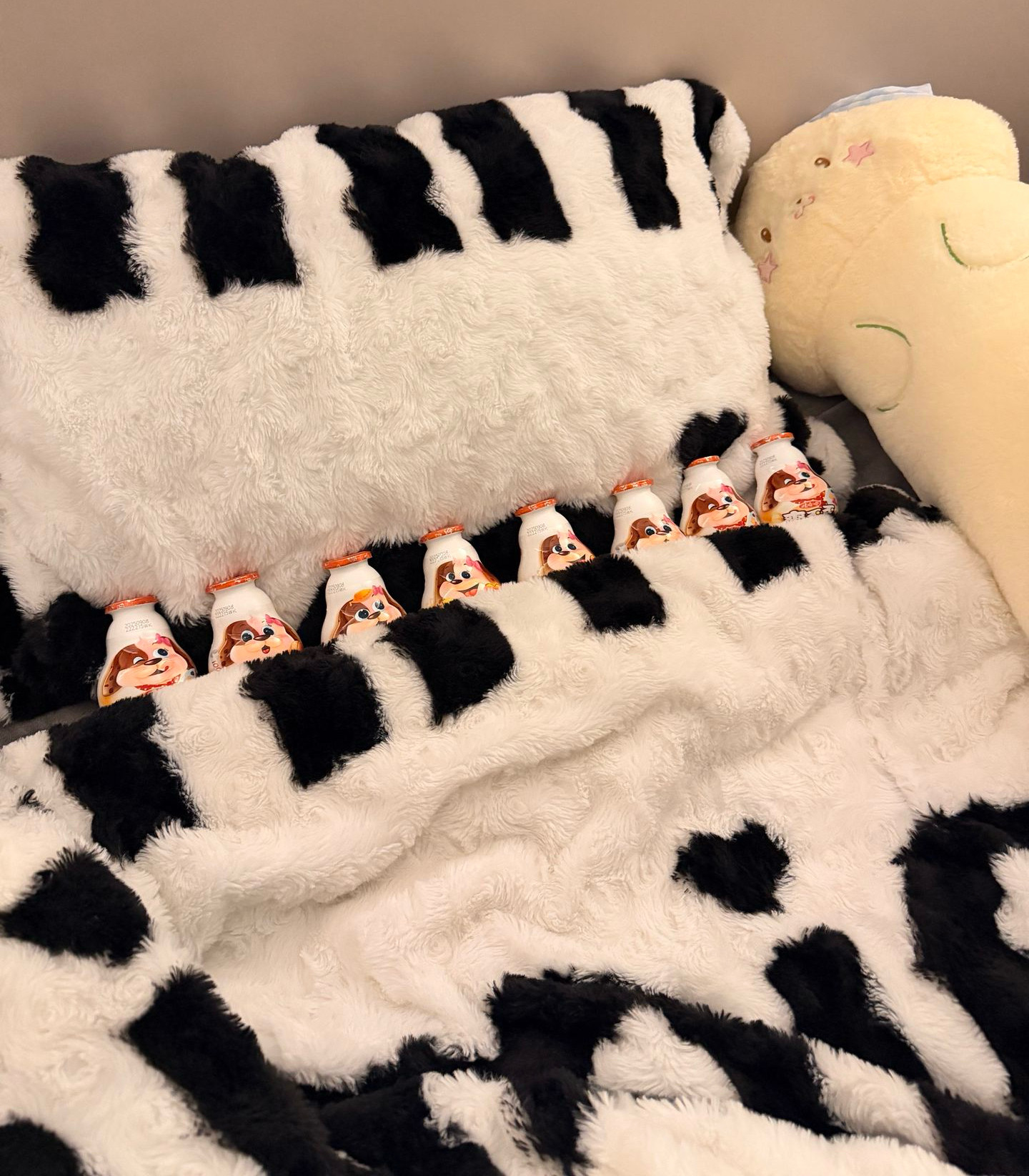 黑白字母四件套新款2026冬季加厚保暖双面床单被套床上用品亲肤