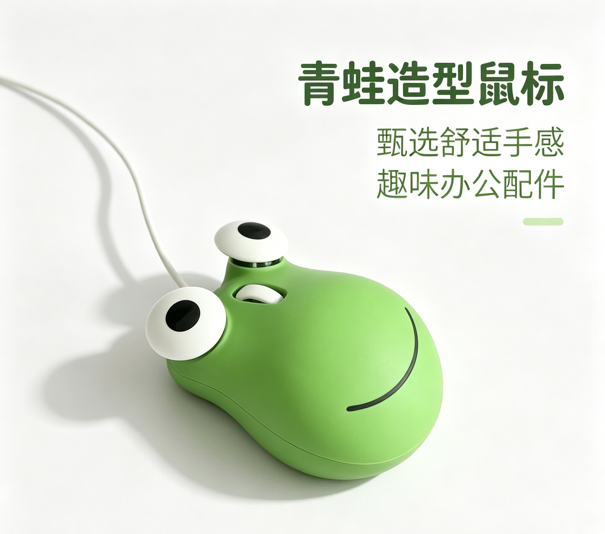 有线卡通鼠标笔记本台式电脑通用学生成人动外形USB接口小熊可爱