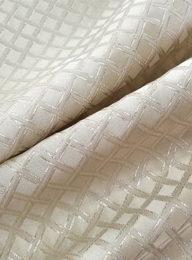 窗帘面料布料B7367编X绳5色可选