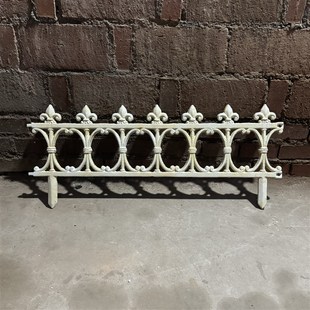 铸铁草坪护栏花园坛围栏栅栏公园铁艺草坪护栏杂货花园装饰围栏