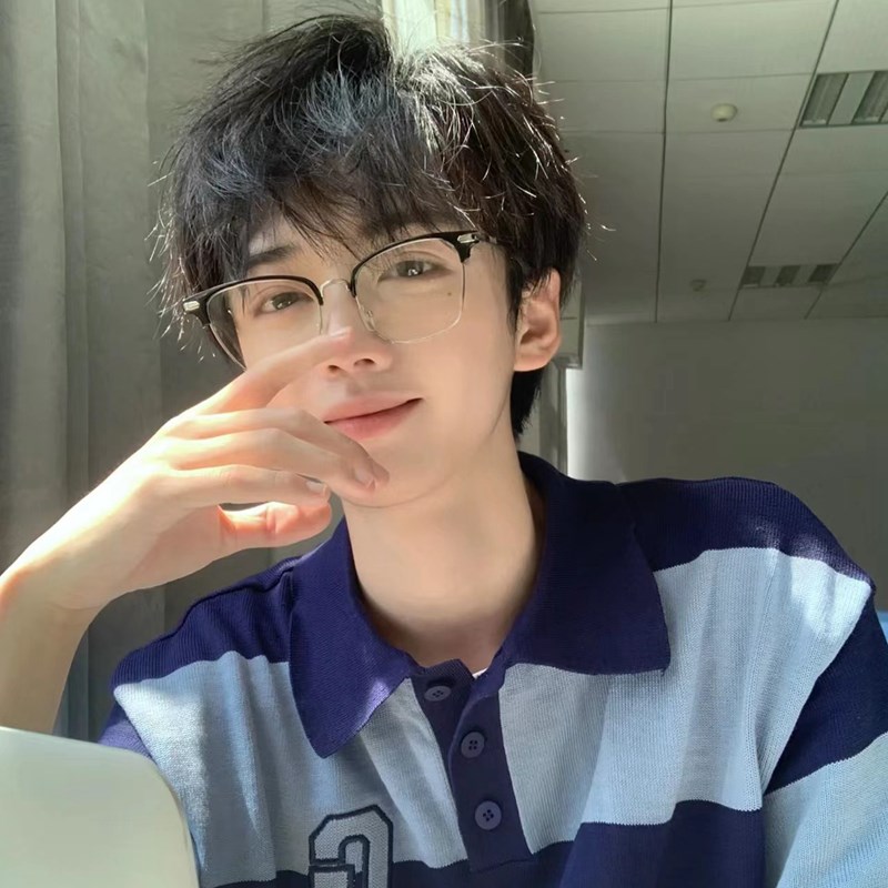 半框眼镜男款潮理工斯文败类大脸近视散光变色眼睛框镜架可配度数