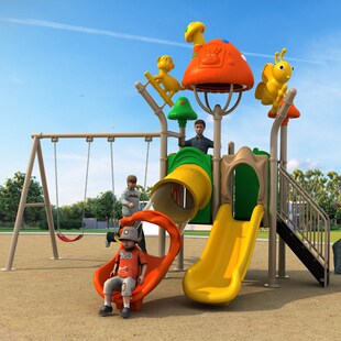 儿童滑滑梯室外游乐设施户外大型滑梯幼儿园小P区广场公园设备家