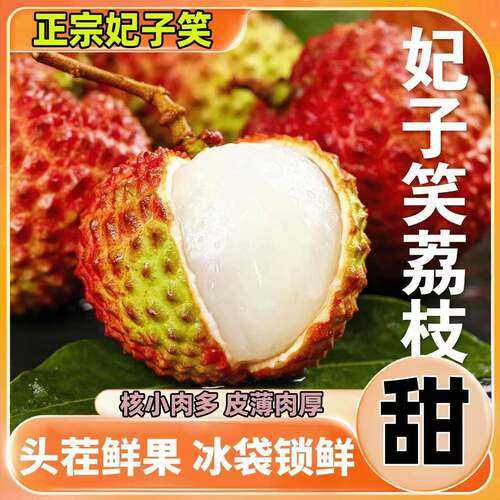 正宗海南妃子笑荔枝新鲜