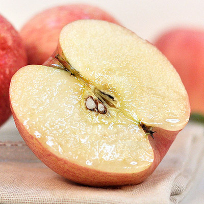 (礼品箱)内丘岗底村邢台太行山冰糖心红富士果园直发包邮苹果