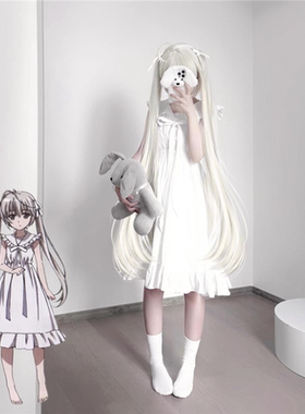 卡通动漫幼年cos服睡裙可穿外出春日野穹日常连衣裙cosplay服装女
