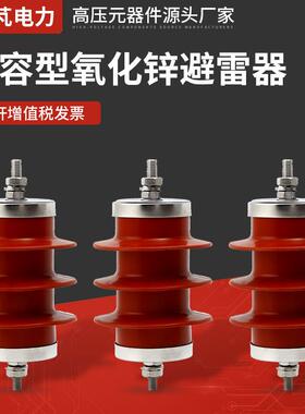 电容型氧化锌避雷器HY5WR-10-27氧化锌避雷器金属氧化锌避雷器