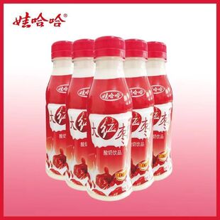 【全网低价】娃哈哈350g*15瓶大红枣枸杞酸奶饮品营养早餐牛奶
