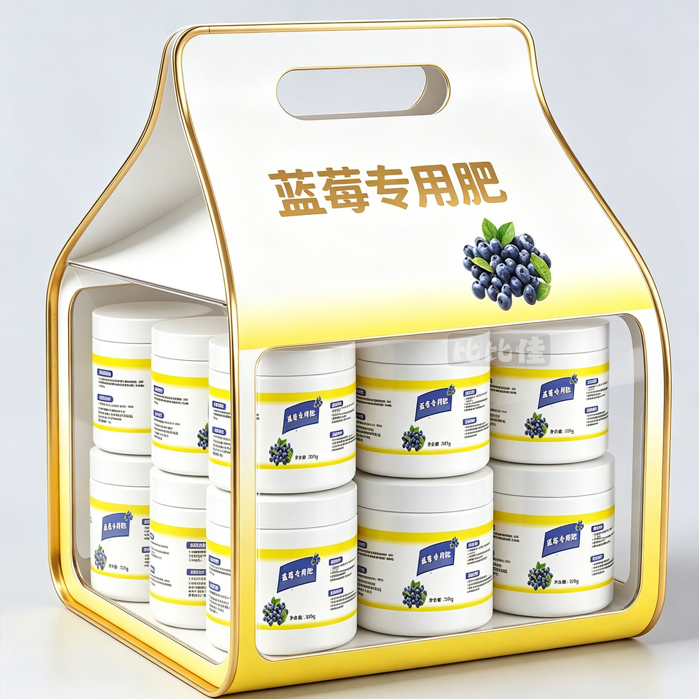 蓝莓专用肥料树苗盆栽土壤调酸蓝莓促生长酸性植物专用营养液肥料
