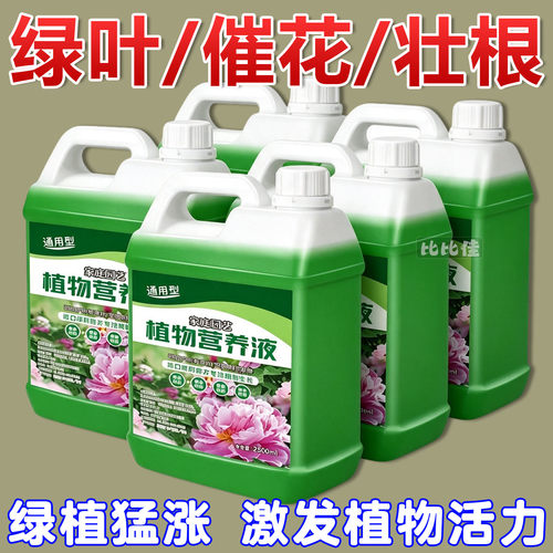 超浓缩植物营养液花肥通用型绿植花卉盆栽绿萝水培多肉发财树肥料